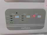 a close up of a machine with buttons on it