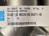 a close up of a label on a bottle of water