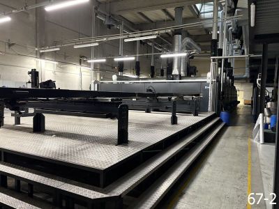 ICOMATEX IC8 Rame à Picot 6 Compartiments 7m - Année 2017