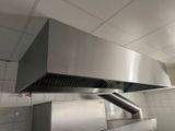 an image of a commercial kitchen with stainless steel appliances
