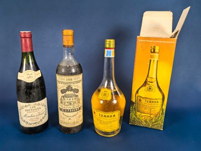 Un lot de trois cols comprenant :