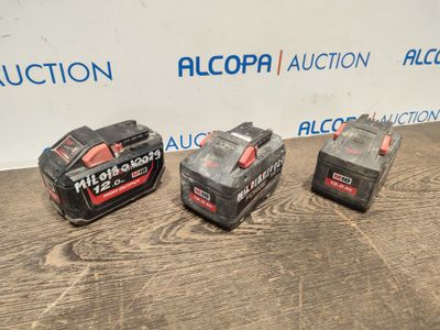 Milwaukee - 3 Batteries Milwauke…