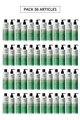 lot de 36 flacons de produits de soin bio adaptés à tous les types de peau