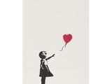 banksy girl with a heart balloon
