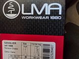 brand new lma workwear 1800 men ' s pants in black and red brand new lma workwear 1800 men ' s pants in black and red brand new