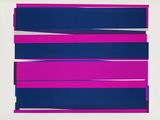 an image of a pink and blue painting on a white wall