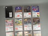 a lot of video games on display on the table