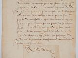 une feuille de papier sur laquelle on peut écrire, posée sur une table