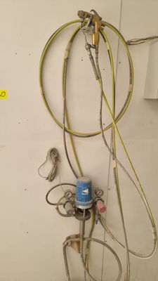 a wall with a bunch of wires and wires attached to it