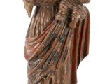 an image of a statue of a woman holding a child