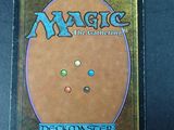a close up of the back of a card game case