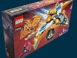 a box of legos with a picture of a dragon on it