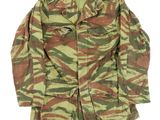 a military jacket with a camouflage pattern on it