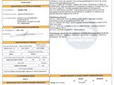 un document comportant un code-barres au recto et un autre au verso