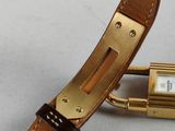an image of a close up of a belt with a padlock on it