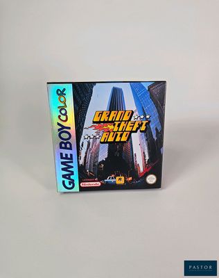 une image représentant une boîte de jeu vidéo sur laquelle figure une Game Boy