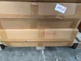 a stack of boxes that are sitting on a pallet