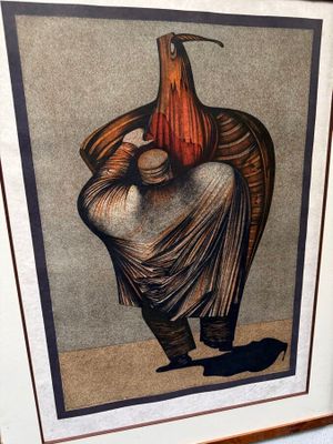 MIKHAIL CHEMIAKIN (né en 1943) "Le ventre de Paris" 5 lithog…