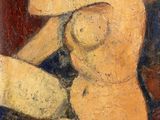 l'image d'un tableau représentant une femme nue assise sur une chaise