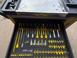 a tool tray with a lot of tools in it