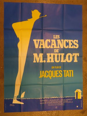 a poster for the movie les vacances de mhulot