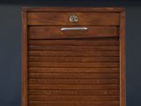 an image of a wooden cabinet with a drawer on it