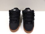 nike air force high black gum soles