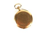 an image of a gold pocket watch on a white background