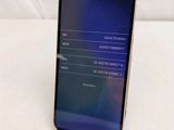 the back of a black phone with a display on it