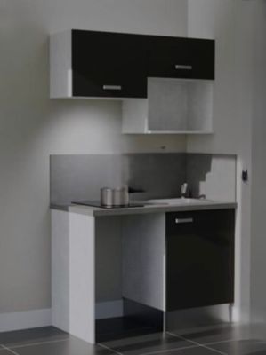 Kitchenette de 120 ml, idéale pour studios et espaces locati…