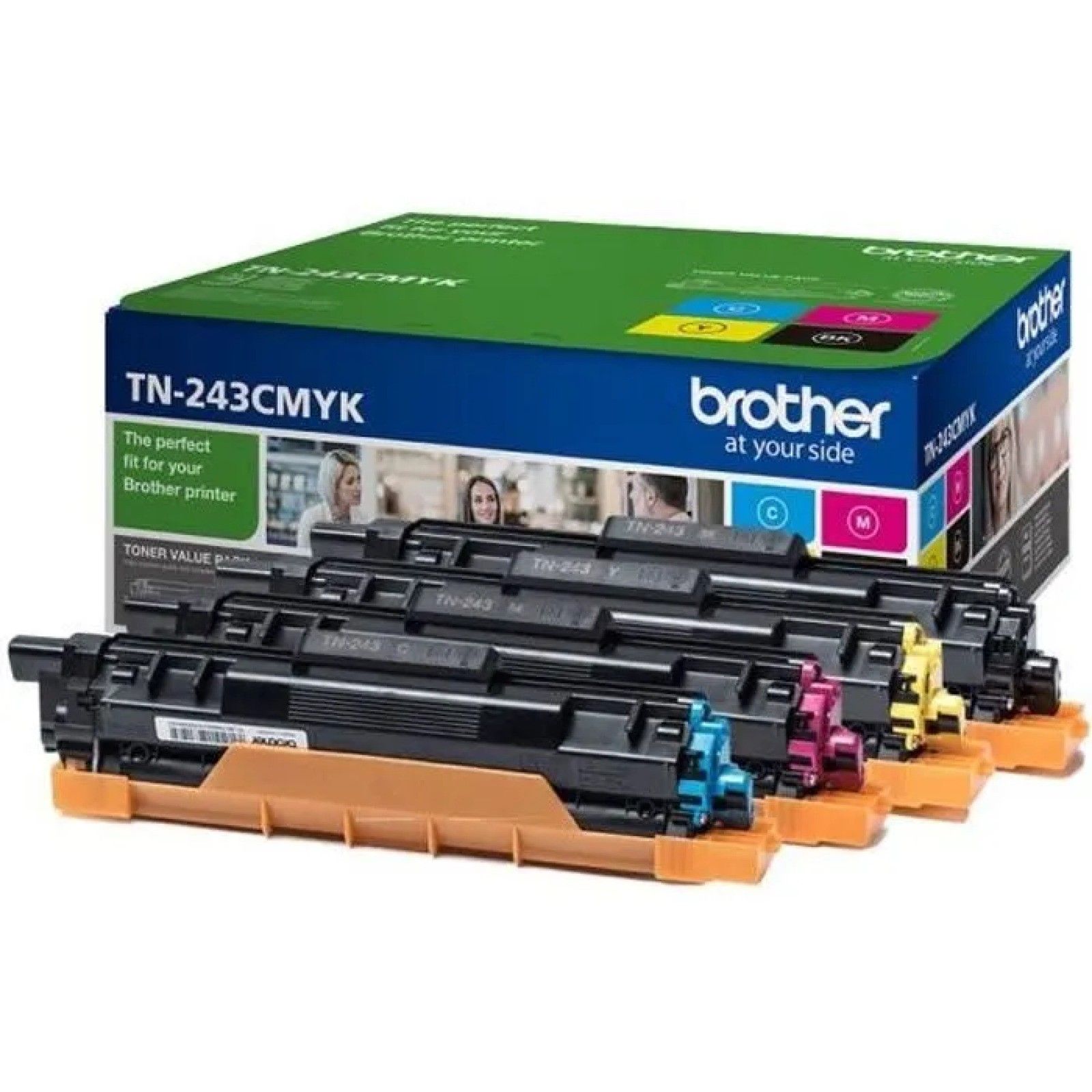 10798-23 / Toner - BROTHER - TN-243CMYK - Multi-couleurs - C…