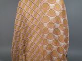 a pink and yellow scarf on a mannequin mannequin mannequin mannequin mannequin mannequin mannequin mannequin mann