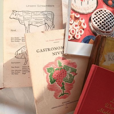 GASTRONOMIE - Bon lot de 6 ouvrages sur la bonne chère.