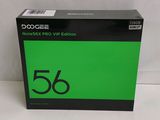 a picture of a black and green box with the number 566 on it