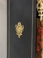 Buffet à hauteur d'appui en poirier noirci et marqueterie di… (photo 4)
