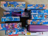 a lot of toys that are sitting on the floor