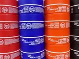 a lot of different colored rolls of tape on a shelf