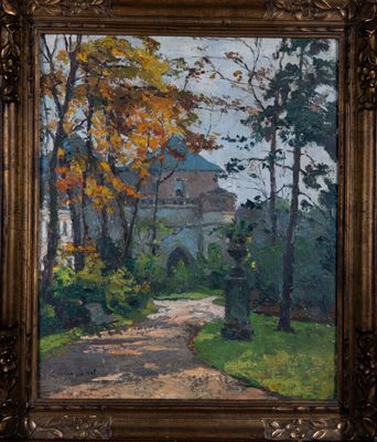 Emma SIROT (1879-?). "La Porte de Valenciennes à Douai", hui… - Photo 1