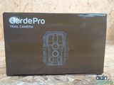 a close up of a box with a camera inside of it