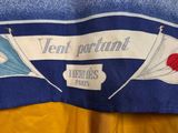 a yellow jacket with a blue and white striped jacket with a blue and white striped jacket with a yellow jacket with a blue and white striped jacket with a