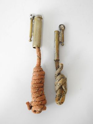 Briquetophilie Deux briquets à amadou