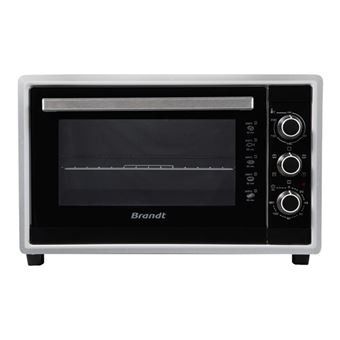 black and white toaster oven sitting on top of a white counter