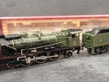 a toy train that is sitting on a table