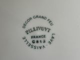 an image of a close up of a plate on a table