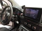 a car dashboard with a steering wheel and dashboard controls