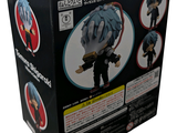 anime figurines are displayed in a box on a white background