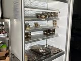 an image of a display case with food inside of it