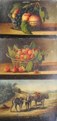 L. SECOND (XIXème), "Corbeille de fruits", "Corbeille de fra… - Photo 1