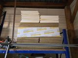 a stack of plywood boards stacked on top of each other
