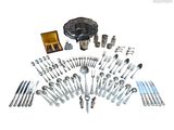 an image of a bunch of silverware and silverware on a white background